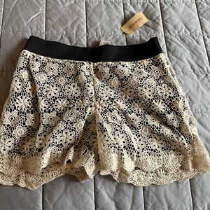 American Rag Black Lace Shorts